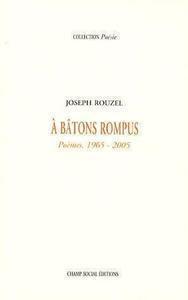 Andr&eacute; PRODHOMME - A bâtons rompus