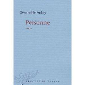 Gwena&euml;lle Aubry  - PERSONNE 